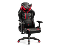 DIABLO Chairs X-RAY Normal Size czarno-czerwony - 1208637 - zdjęcie 1